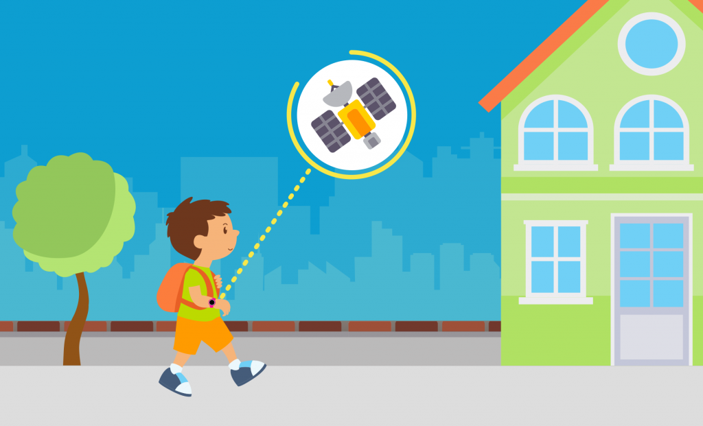 Animation “How we locate GPS trackers”