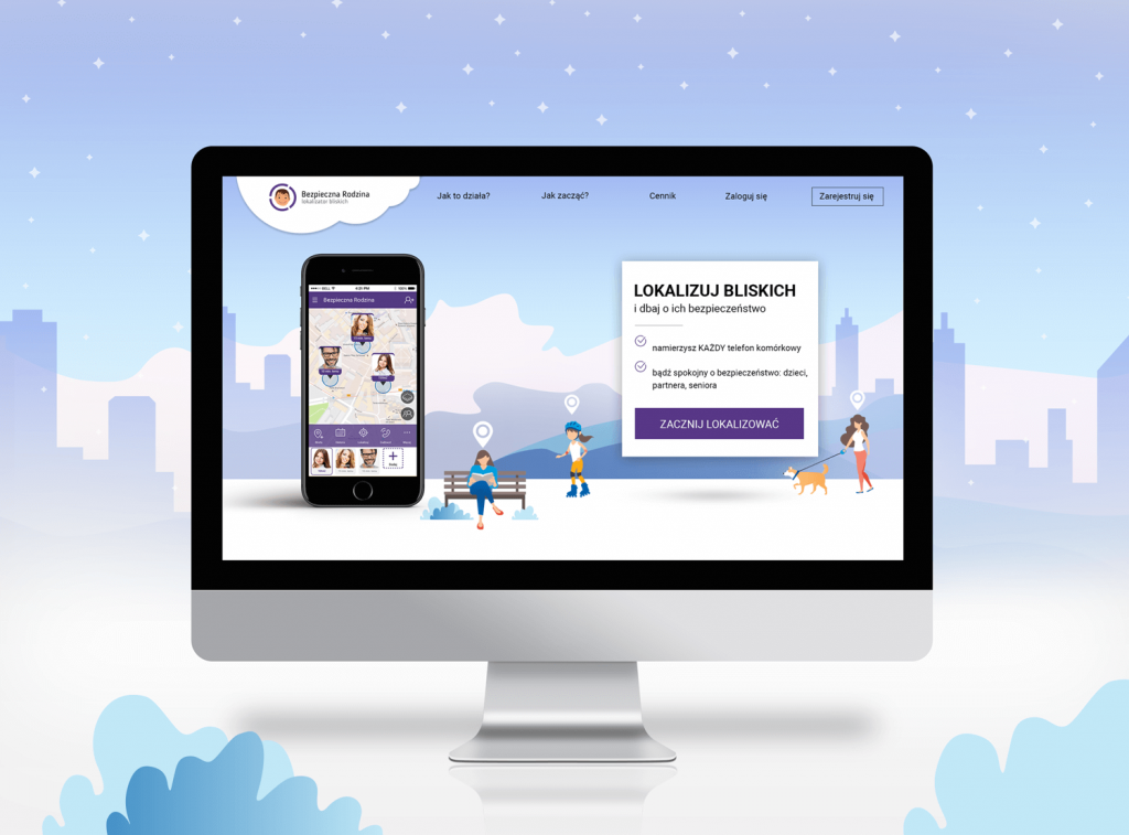 Webiste for Family Locator